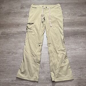 Columbia Pants Womens 12 Omni Shield Hiking Stretch Roll Tab Outdoor Nylon 32x32